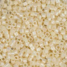 DB0157 Cream AB, Size 11/0 Miyuki Delica Beads, 5.2gm