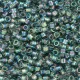 DB0179 Transparent Light Grey AB, Size 11/0 Miyuki Delica Beads, 5.2g approx.