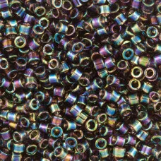 DB0180 Bronze Transparent AB, Size 11/0 Miyuki Delica Beads, 5.2g approx.