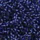 DB0183 Silver lined Cobalt Blue , Size 11/0 Miyuki Delica Beads, 5.2g approx.