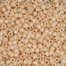 DBL0204 Antique Beige Ceylon Size 8/0 Miyuki Delica Beads, Colour Code 0204, 5.2...