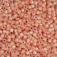 DB0207-1 Peach Luster Opaque, Size 11/0 Miyuki Delica Beads, 5.2g approx.