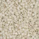 DBM0211 Alabaster Opaque Glazed Luster Size 10/0  Miyuki Delica Beads, Colour code -211 - 50g Bag
