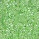 DB0237 Light Crystal Green Ceylon Lined-Dyed, Size 11/0 Miyuki Delica Beads, 5.2g approx.