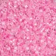 DB0245 Medium Crystal Pink Ceylon Lined-Dyed, Size 11/0 Miyuki Delica Beads, 5.2g approx.