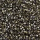 DB0254 Silver Tarnished Opaque Gold Luster, Size 11/0 Miyuki Delica Beads, 5.2g approx.