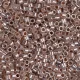 DB0256 Crystal Taupe Ceylon Lined-Dyed, Size 11/0 Miyuki Delica Beads, 5.2g approx.