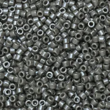 DB0268 Dark Grey Opaque Luster, Size 11/0 Miyuki Delica Beads, 5.2g approx. 