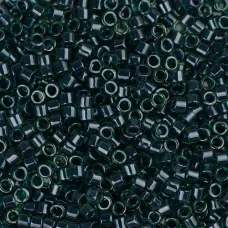 DB0275 Green Teal Lined-Dyed, Size 11/0 Miyuki Delica Beads, 5.2g approx. DB0275 Green Teal Lined-Dyed, Size 11/0 Miyuki Delica Beads, 5.2g approx.