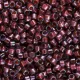 DB0280 Dark Crystal Red Lined-Dyed, Size 11/0 Miyuki Delica Beads, 5.2g approx.