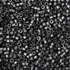 DB0306 Dark Grey Matted, Size 11/0 Miyuki Delica Beads, 5.2g approx. approx DB0306 Dark Grey Matted, Size 11/0 Miyuki Delica Beads, 5.2g approx. approx