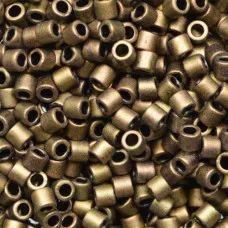 DB0311 Olive Matte Metallic, Size 11/0 Miyuki Delica Beads, 5.2g approx.
