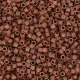 DB0340 Copper Plated Matte, Size 11/0 Miyuki Delica Beads, 5.2g approx. 