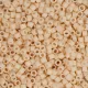 DB0353 Dark Cream Matte Glazed Luster, Size 11/0 Miyuki Delica Beads, 5.2g approx.