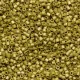 DB0371 Matte Metallic Olive Gold, Size 11/0 Miyuki Delica Beads, 5.2g approx.