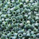 DB0373 Green Metallic Matte Luster, Size 11/0 Miyuki Delica Beads, 5.2g approx.