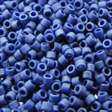 DB0377 Dark Grey-Blue Metallic, Size 11/0 Miyuki Delica Beads, 5.2g approx.