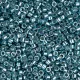 DB0416 Aquamarine Opaque Galvanized-Dyed, Size 11/0 Miyuki Delica Beads, 5.2g approx.