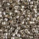 DB0436 Pewter Opaque Galvanized-Dyed, Size 11/0 Miyuki Delica Beads, 5.2g approx.
