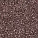 DB0462 Grey Mauve Opaque Nickel Plated Dyed, Size 11/0 Miyuki Delica Beads, 5.2g approx.