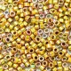 DB0501 24K Gold Opaque AB Plated, Size 11/0 Miyuki Delica Beads, 50g wholesale pack