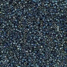 DB0514 Metallic Midnight Blue Iris, Size 11/0 Miyuki Delica Beads, 5.2g approx. DB0514 Metallic Midnight Blue Iris, Size 11/0 Miyuki Delica Beads, 5.2g approx.