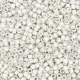 DB0551F Silver Plated Matte Metallic Miyuki 11/0 Delica Beads, 50 Grams