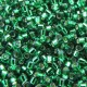 DB0605 Emerald Silver Lined-Dyed, Size 11/0 Miyuki Delica Beads, 50gm bag