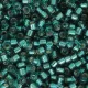DB0607 Teal Silver Lined-Dyed, Size 11/0 Miyuki Delica Beads, 5.2g approx.