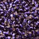 DB0609 Dark Purple Silver Lined, Size 11/0 Miyuki Delica Beads, 5.2g approx.