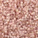 DBM0624 Light Rose Alabaster/Opal Silver Lined-Dyed, Size 10/0  Miyuki Delica Beads, Colour 624 - Approx. 5.2g