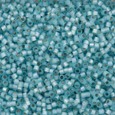 DB0628 Aqua Alabaster/Opal Silver Lined-Dyed, Size 11/0 Miyuki Delica Beads, 5.2...