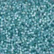 DB0628 Aqua Alabaster/Opal Silver Lined-Dyed, Size 11/0 Miyuki Delica Beads, 50gm bag