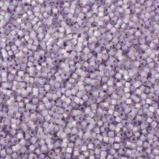 DB0629 Lilac Alabaster/Opal Silver Lined-Dyed, Size 11/0 Miyuki Delica Beads, 5....