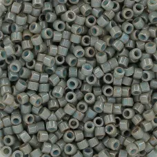 DB0652 Grey Opaque Dyed, Size 11/0 Miyuki Delica Beads, 5.2g approx. DB0652 Grey Opaque Dyed, Size 11/0 Miyuki Delica Beads, 5.2g approx.