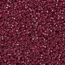 DB0654 Cranberry Red Dyed, Size 11/0 Miyuki Delica Beads, 5.2g approx. DB0654 Cranberry Red Dyed, Size 11/0 Miyuki Delica Beads, 5.2g approx.