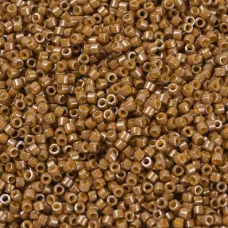 DB0664 Dark Pumpkin Opaque Dyed, size 11/0 Miyuki Delica Beads, Colour 664. Appr...