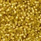 DB0687 Dyed Semi-Frosted Silver Lined Yellow-Green Miyuki 11/0 Delica Beads, 5.2g Approx