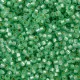 DB0691 Dyed Semi-Frosted Silver Lined Mint Green Miyuki 11/0 Delica Beads, 50 Gram Bulk Bag