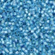 DB0692 Aqua Semi-Matte Dyed, Size 11/0 Miyuki Delica Beads, 5.2g approx.