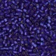 DB0696 Dark Violet Blue Semi-Matte Dyed, Size 11/0 Miyuki Delica Beads, 5.2g approx.
