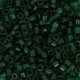 DB0713 Dark Emerald , Size 11/0 Miyuki Delica Beads, 5.2g approx.