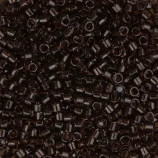 DB0715 Miyuki Delica Beads Bead 11/0 Transparent Chocolate Brown, Size 11/0 Miyuki Delica Beads, 5.2g approx. DB0715 Miyuki Delica Beads Bead 11/0 Transparent Chocolate Brown, Size 11/0 Miyuki Delica Beads, 5.2g approx.