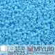 DB0725 Light Blue Opaque, Size 11/0 Miyuki Delica Beads, 5.2g approx.