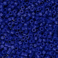 DB0726 Cobalt Blue , Size 11/0 Miyuki Delica Beads, 5.2g approx. DB0726 Cobalt Blue , Size 11/0 Miyuki Delica Beads, 5.2g approx.