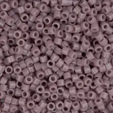 DB0728 Mauve Opaque, Size 11/0 Miyuki Delica Beads, 5.2g approx. DB0728 Mauve Opaque, Size 11/0 Miyuki Delica Beads, 5.2g approx.