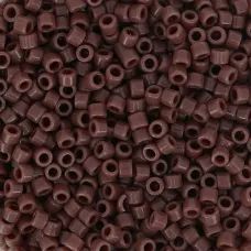 DB0735 Opaque Dark Mauve Miyuki 11/0 Delica Beads, 5.2g approx DB0735 Opaque Dark Mauve Miyuki 11/0 Delica Beads, 5.2g approx