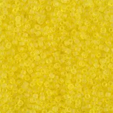 DB0743 Yellow Transparent, Size 11/0 Miyuki Delica Beads, 5.2g approx