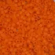 DB0744 Orange Transparent, Size 11/0 Miyuki Delica Beads, 5.2g approx.