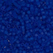 DB0748 Transparent Matte Cobalt Blue , Size 11/0 Miyuki Delica Beads, 5.2g appro...